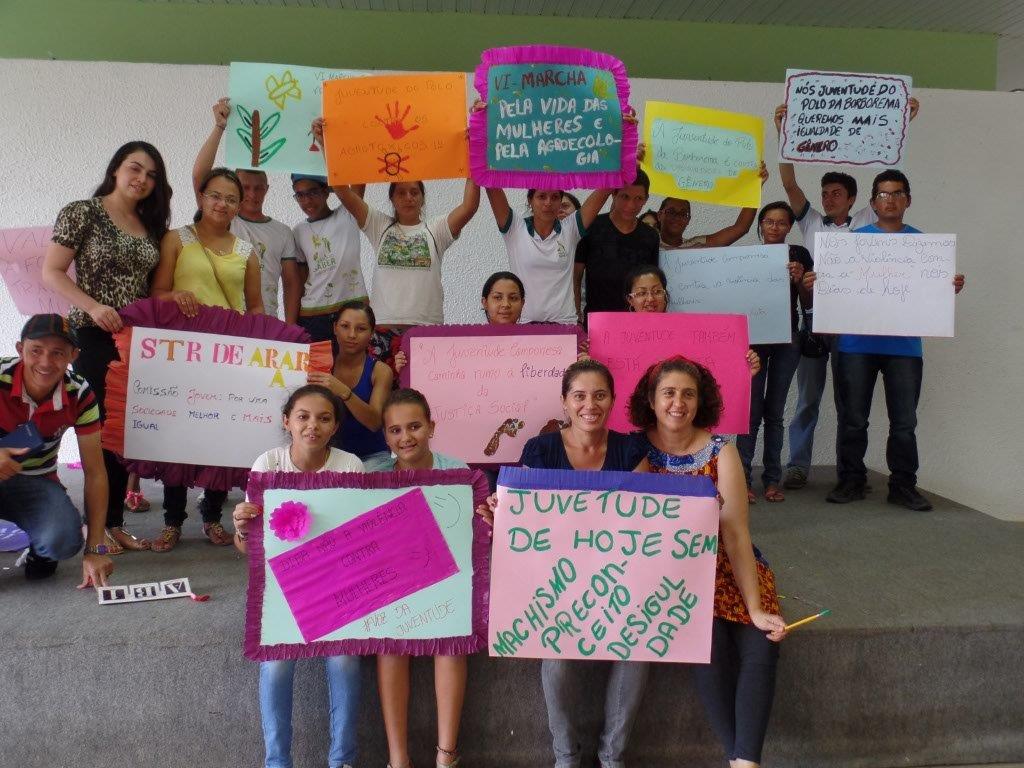 AS-PTAJuventude do Polo da Borborema realiza encontro preparatório para a  VI Marcha pela Vida das Mulheres e pela Agroecologia - AS-PTA